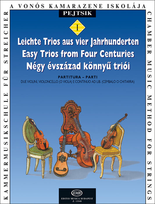 Easy Trios from 4 Centuries - 2 Violins/Cello or 2 Violins/Viola EMB Z13548