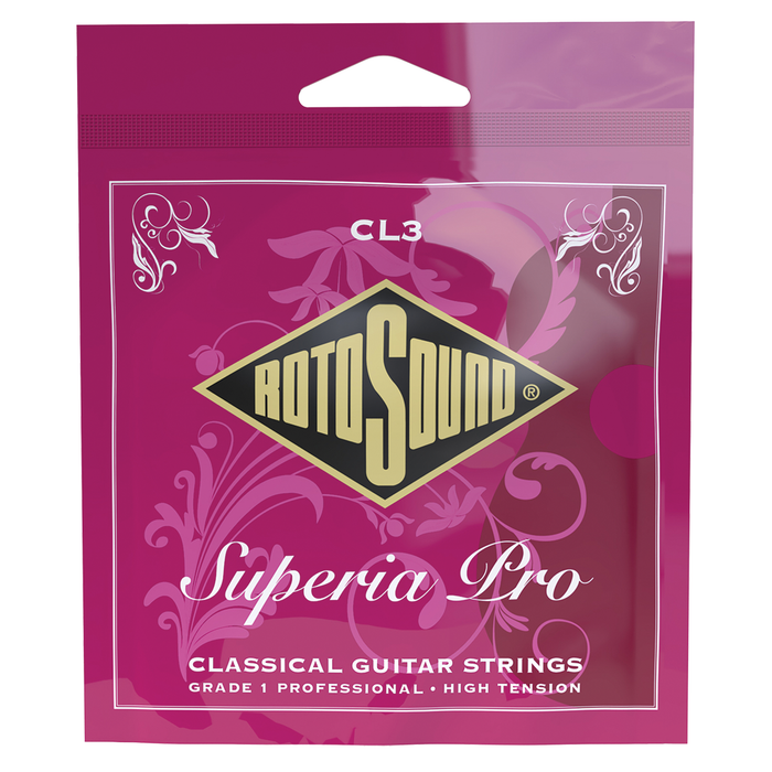 Classical Guitar Strings - Rotosound CL3 Superia High Tension Set
