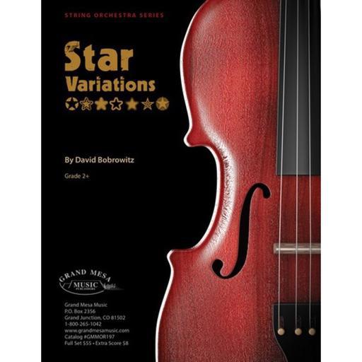 Bobrowitz - Star Variations - String Orchestra Grade 2+ Score/Parts Grand Mesa GMMOR197