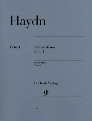 Piano Trios Vol. 1 - for Violin, Cello and Piano - Joseph Haydn - Piano|Cello|Violin G. Henle Verlag Piano Trio Parts