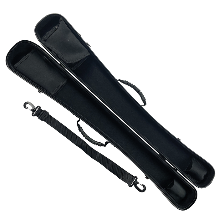 Double Bass Bow Case - Vivo Polycarbonate Double German or French, Black