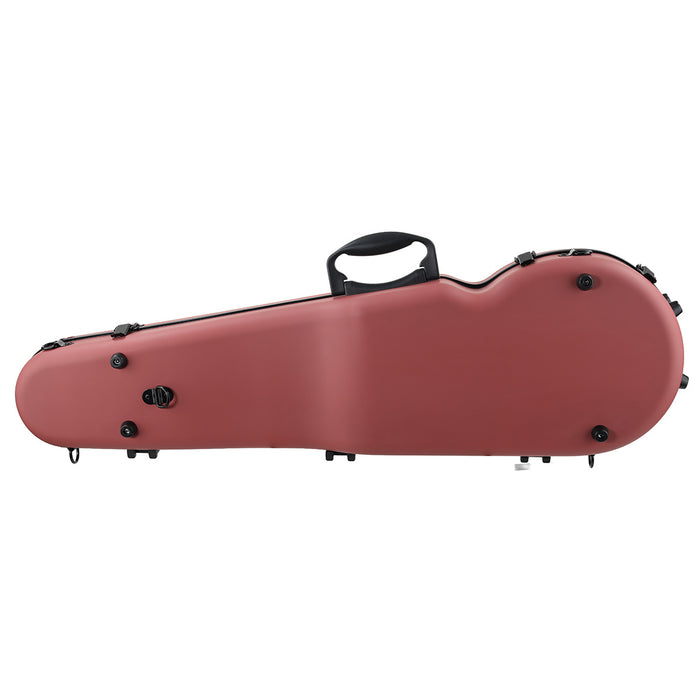 ART Shaped Violin Case 4/4-3/4 Cherry Red
