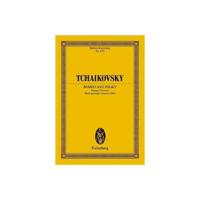 Romeo And Juliet Cw39 Orch Study Sc Tchaikovsky Peter