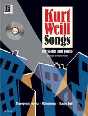 Kurt Weill Songs Arr Reiter Vln Pno Bk/Cd -