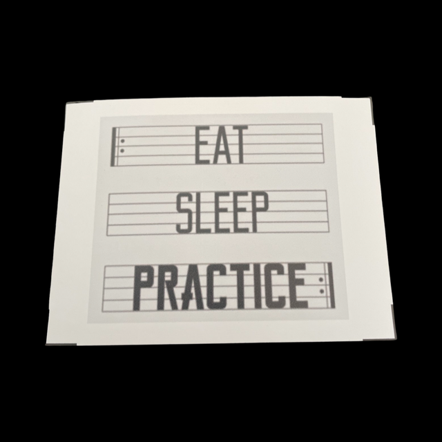 Eat Sleep Practice Sticker