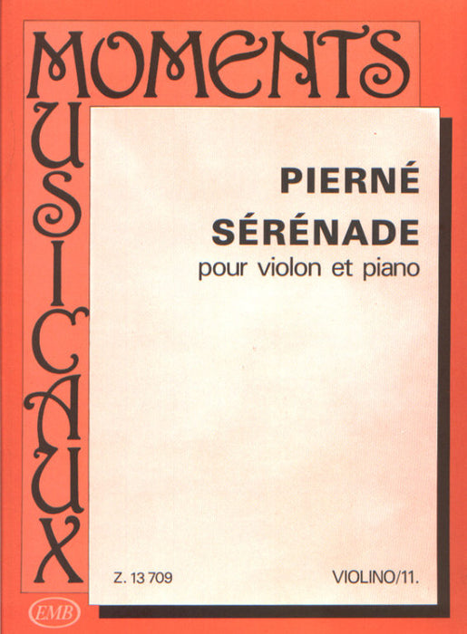 Pierne - Serenade - Violin/Piano Accompaniment EMB Z13709