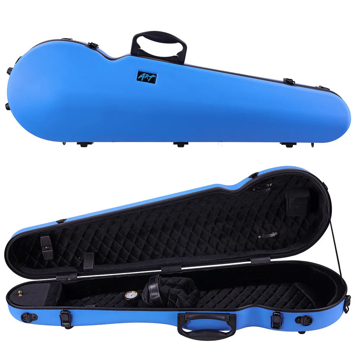 ART Shaped Violin Case 1/2-1/4 Sky Blue