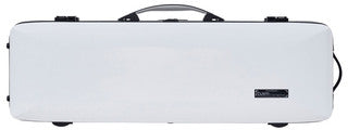 BAM Ice Supreme Hightech 3.0 Oblong Violin Case White with Black Fittings 4/4