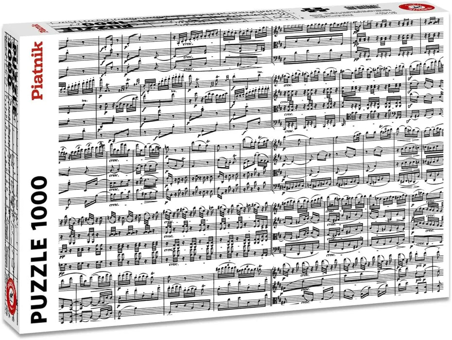 Jigsaw Puzzle Musical Notes 1000 Pieces