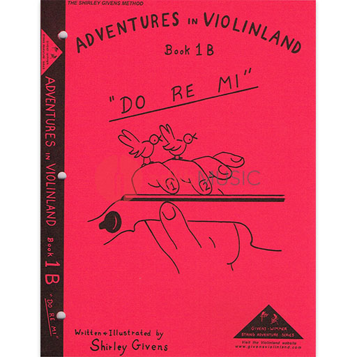 Adventures in Violinland Book 1B - Violin by Givens SS1B