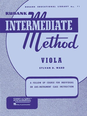 Rubank Intermediate Method - Viola - Viola Rubank Publications Viola Solo