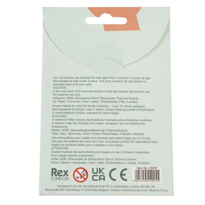 Ballet Child Nail Stickers Mimi & Milo Rex London