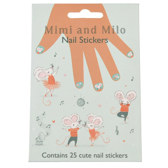 Ballet Child Nail Stickers Mimi & Milo Rex London