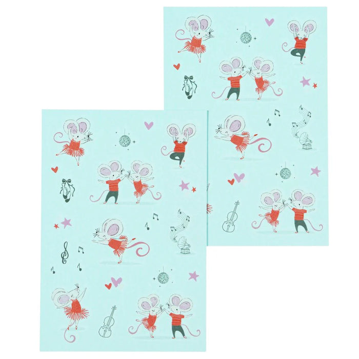 Ballet Temporary Tattoos Mimi & Milo Rex London