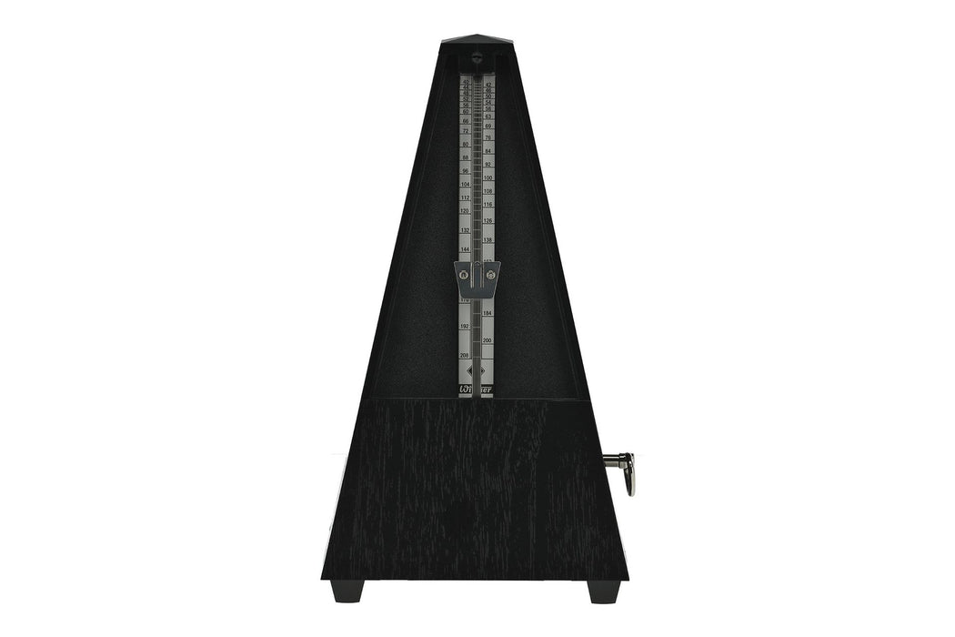 Wittner Pyramid Plastic Window Metronome Black