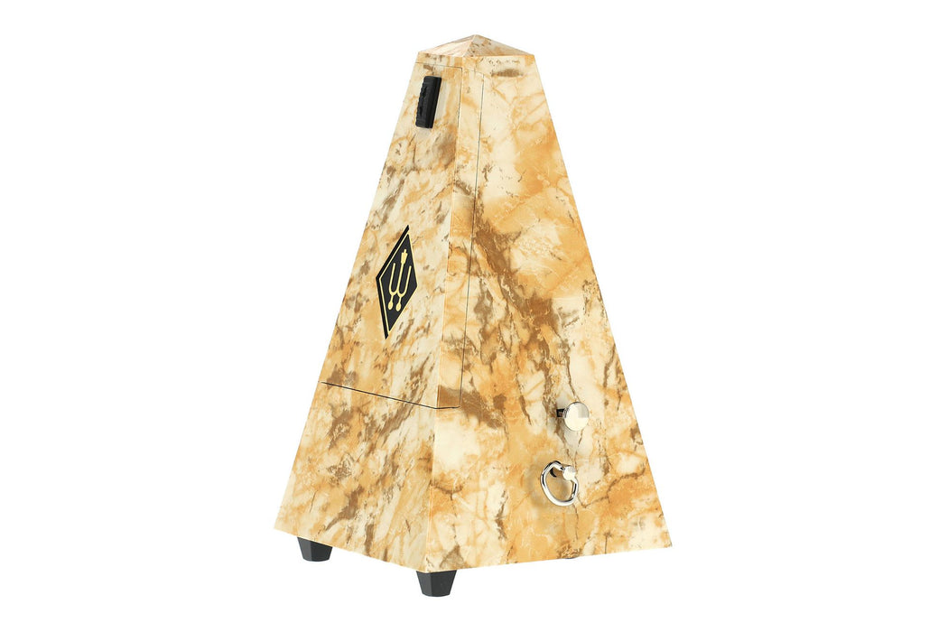 Wittner Pyramid Plastic Metronome with Bell Faux Marble