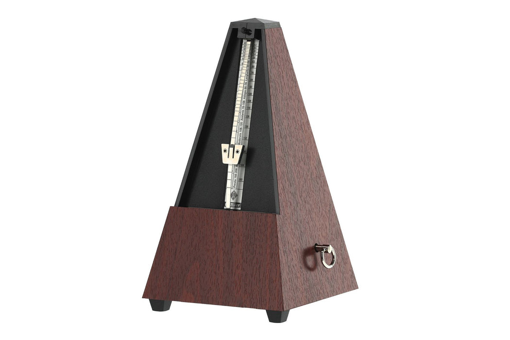 Wittner Pyramid Plastic Window Metronome Mahogany