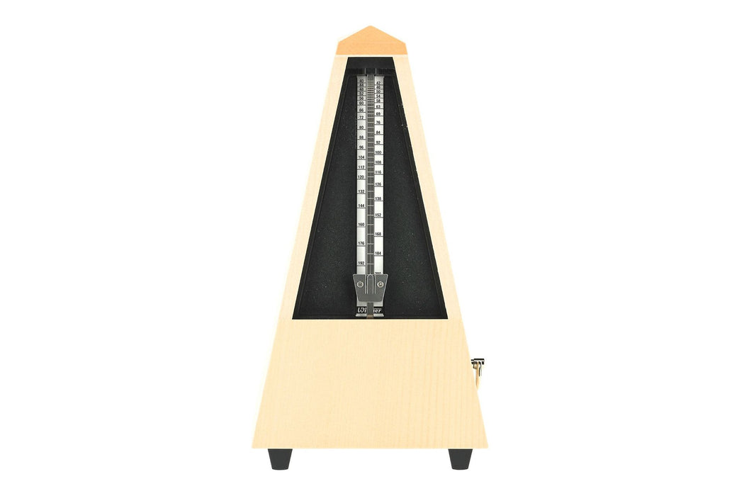 Wittner Pyramid Wood Metronome Natural Maple Matte