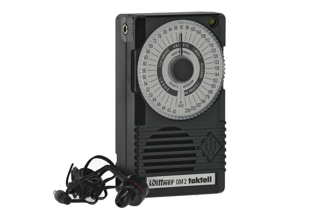 Wittner QM2 Metronome Black with Headphones