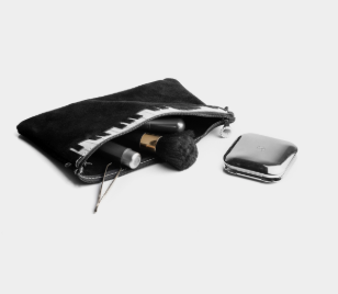 Keyboard Pouch Made from Vegan Apple Leather Vegan Medium 19cm x 12cm