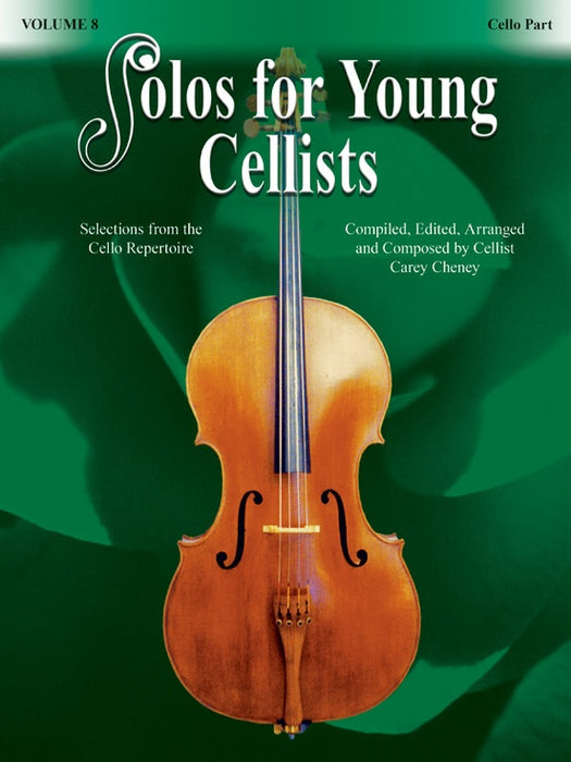 Solos for Young Cellists Volume 8 - Cello/Piano Accompaniment by Cheney Summy Birchard 98-2014002