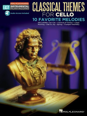 Classical Themes - Cello Easy Instrumental Play-Along Book with Online Audio Tracks - Various - Cello Hal Leonard Sftcvr/Online Audio