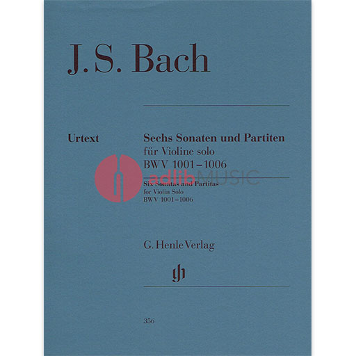 Bach - 6 Sonatas & Partitas - Violin Solo Henle HN356