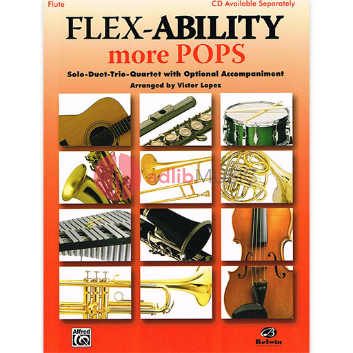 Flexability More Pops - Flute Part arranged by Lopez Alfred 30323