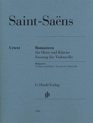 Romances for Horn and Piano - Version for Cello - Camille Saint-Saens - Cello G. Henle Verlag