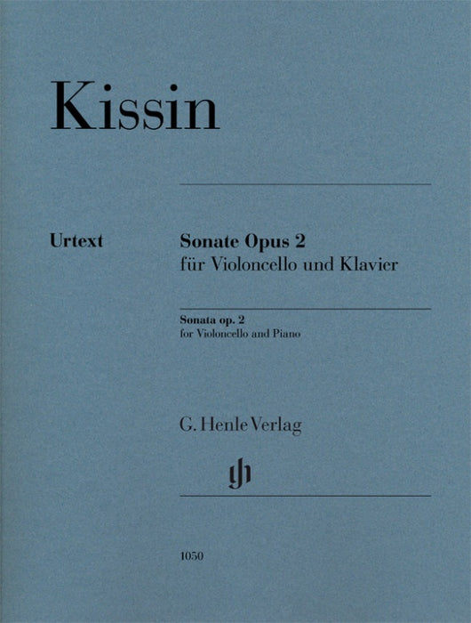 Kissin - Sonata Op2 - Cello/Piano Accompaniment Henle HN1050