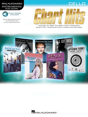 Chart Hits - Cello/Audio Access Online Hal Leonard 146216