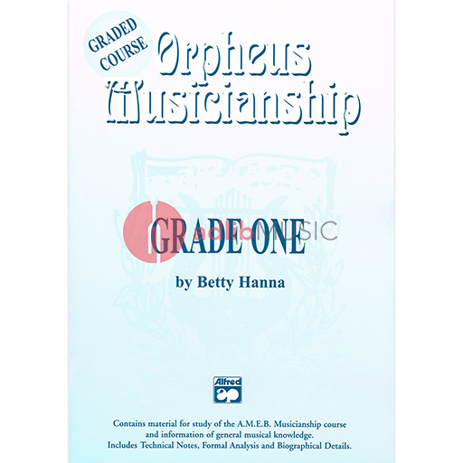 Orpheus Musicianship Graded Course Grade 1 OP5521