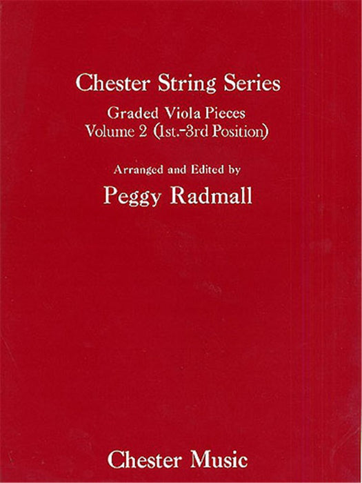 Chester String Series Volume 2 - Viola/Piano Accompaniment arranged by Radmall Chester CH00399
