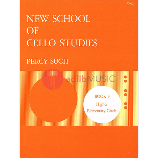 Such - New School of Cello Studies Book 3 - Cello Stainer & Bell 7761C