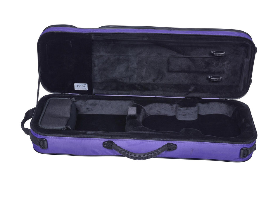 Violin Case - BAM YOUNGSTER 1/4-1/8 Oblong - Violet