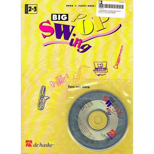 Big Swing Pop Book 1 - Violin/CD DeHaske 44002696