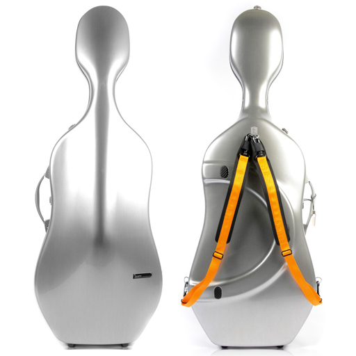 BAM La Defense Hightech Slim 3.8 Cello Case Brushed Aluminium 4/4