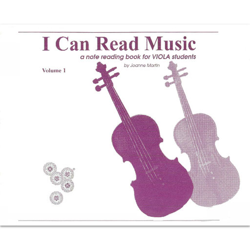 I Can Read Music Book 1 - Viola by Joanne Martin 0440