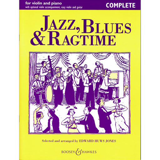 Jazz Blues & Ragtime - Violin/Piano Accompaniment by Huws-Jones M060095221