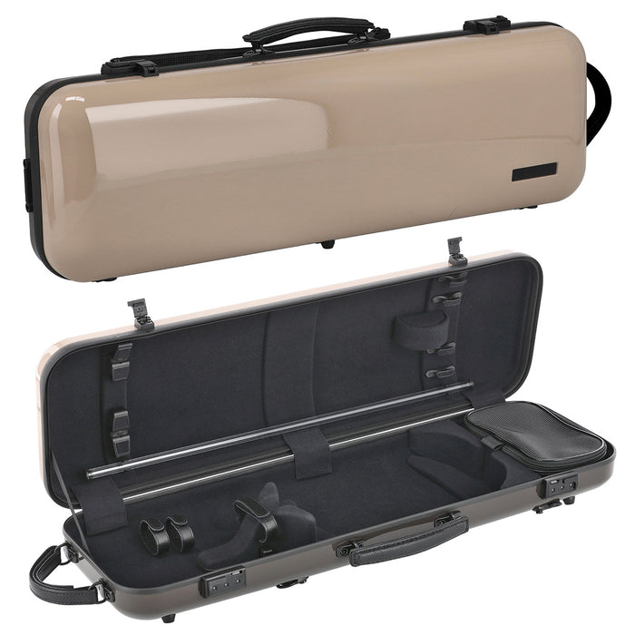GEWA Air Anniversary 2.1 Oblong Violin Case with Subway Handle Beige/Brown