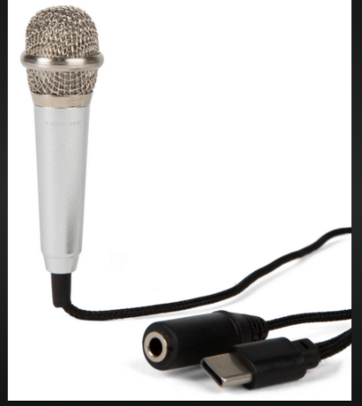 Plug and Play Microphone by Kikkerland
