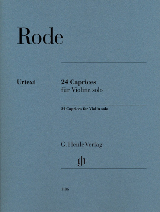 Rode - 24 Caprices - Violin Solo Henle HN1186