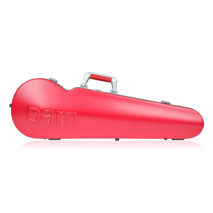 BAM Graffiti Hightech Contoured VIolin Case Navy Red/Silver