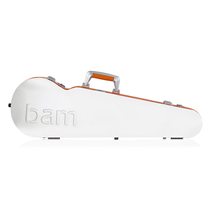 BAM Graffiti Hightech Contoured Violin Case Navy White/Orange