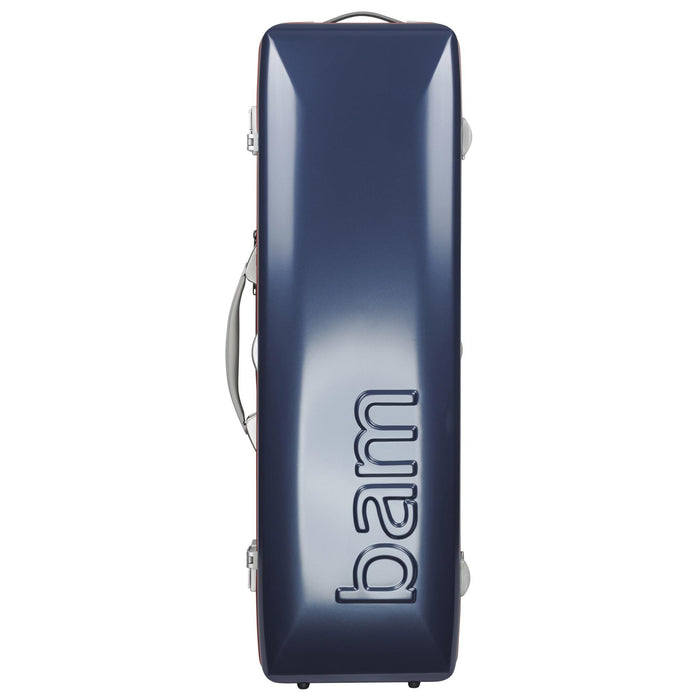 BAM Graffiti Hightech Oblong Violin Case Navy/Red