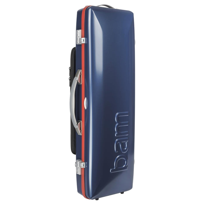 BAM Graffiti Hightech Oblong Violin Case Navy/Red