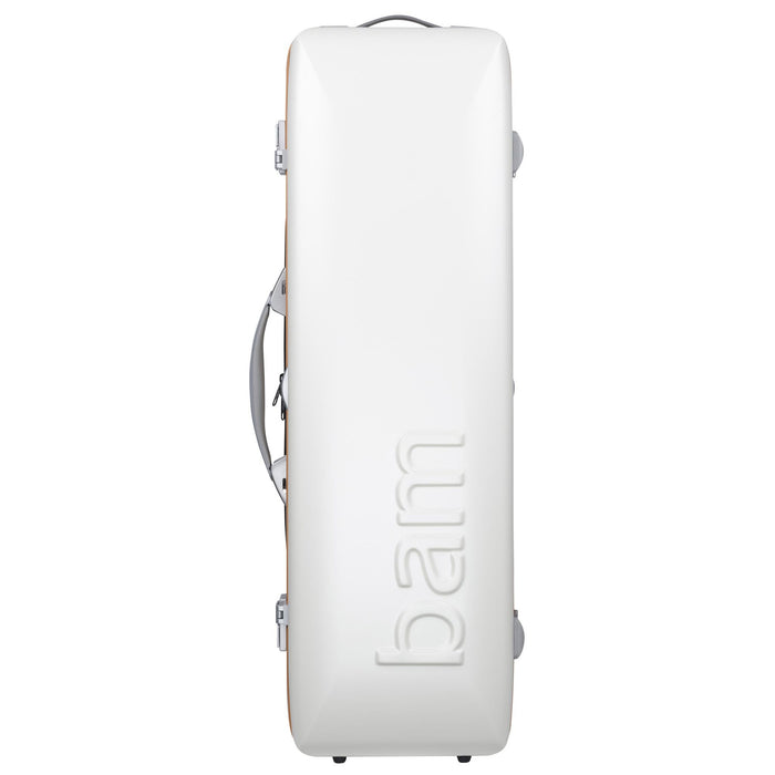 BAM Graffiti Hightech Oblong Violin Case White/Orange