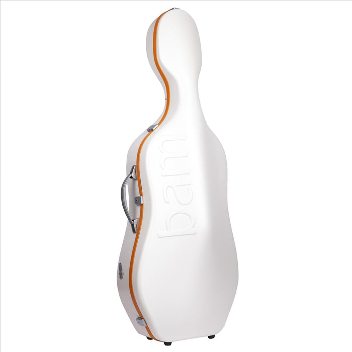 Cello Case - Bam Graffiti Hightech 'Slim' Green with Orange Seals