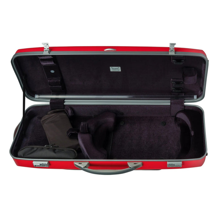BAM Graffiti Hightech Oblong Viola Case Red/Silver