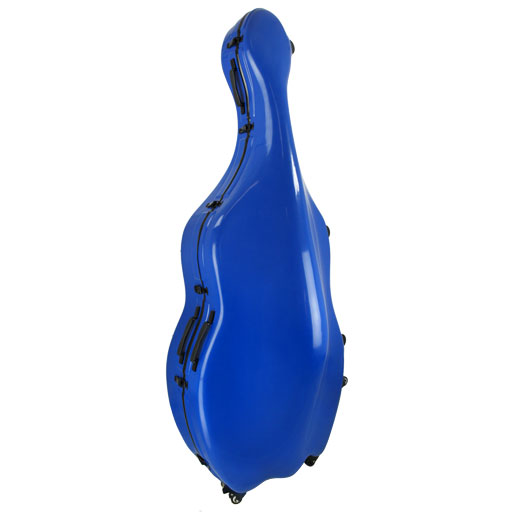 Kreisler Fibreglass Double Bass Case Blue 3/4